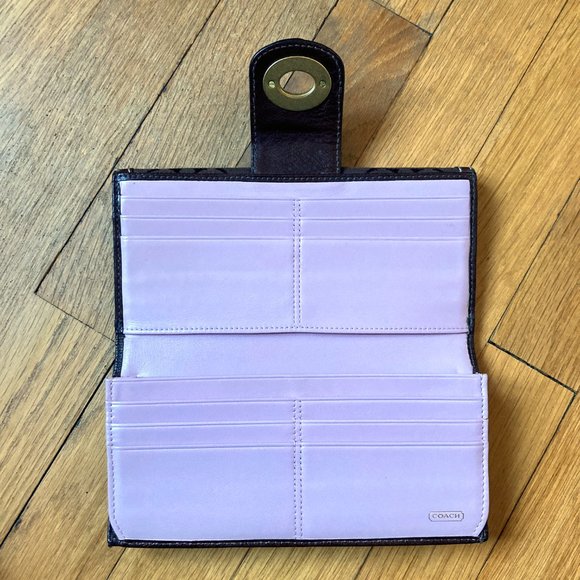 COACH Signature canvas wallet - Picture 5 of 11